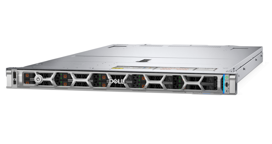 Servidores | DELL 3000200703212.2002 — Servidor PE R470, Intel Xeon 6505P, 32GB DDR5, 480GB, 2.5", SATA III, Rack (1U) - no Sistema Operativo Instalado