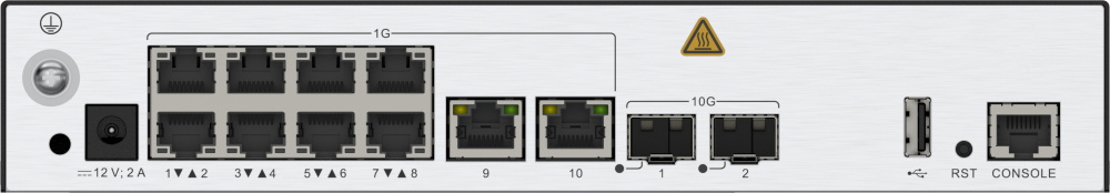 Controladores Inalámbricos | HUAWEI AC650-128AP — Controlador Inalámbrico , Fast Ethernet, 10 x RJ-45, 1 x USB-A