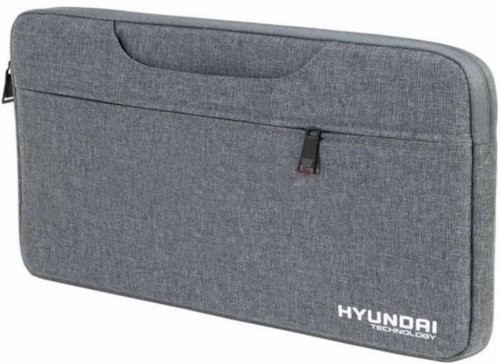 Maletines | HYUNDAI HTL14BAGG — Maletín de Poliéster para Laptop 14", Gris