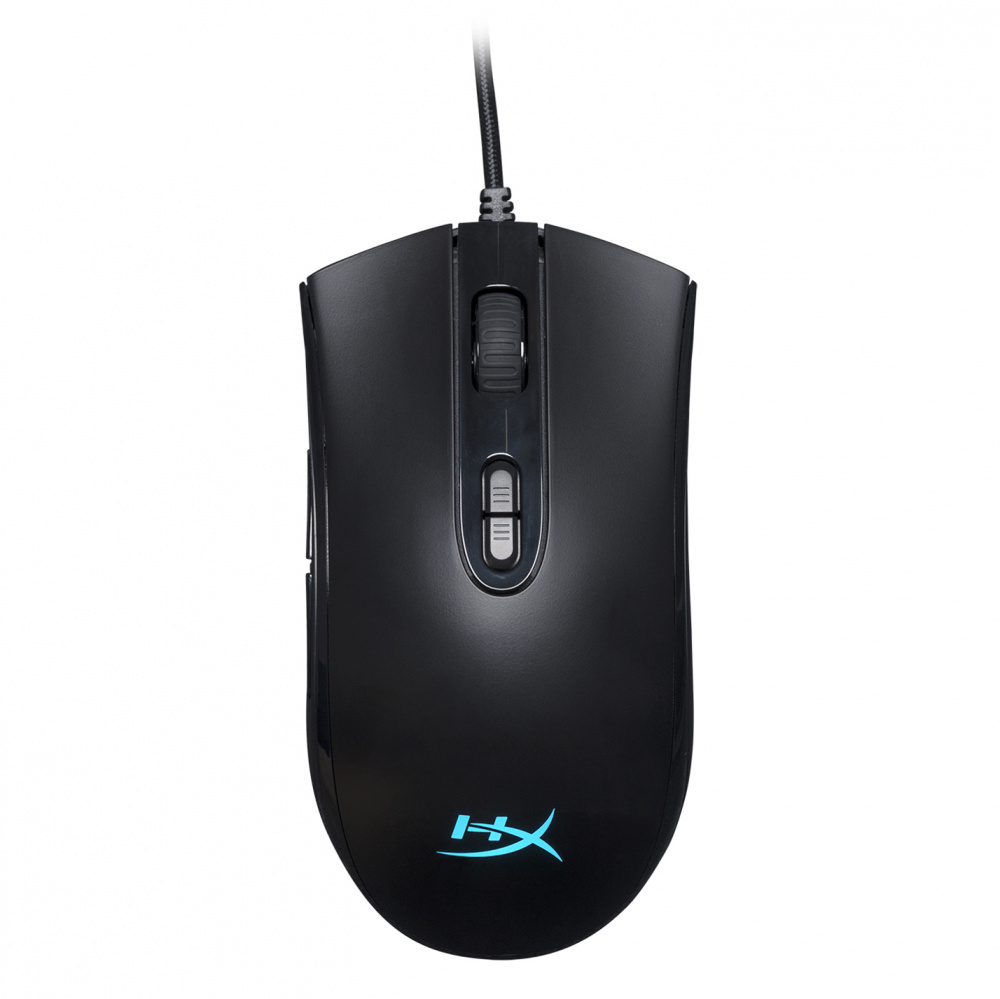 Mouse | HYPERX 4P4F8AA — Mouse Gamer Óptico Pulsefire Core RGB, Alámbrico, USB, 6200DPI, Negro