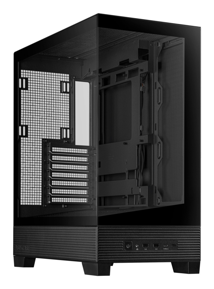 Gabinetes | ASUS 90DC00R0-B08000 — Gabinete A31, Midi-Tower, ATX/Micro-ATX/Mini-ITX, USB 3.0, sin Fuente, sin Ventiladores Instalados, Negro