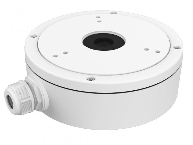 Cajas de Conexiones | HIKVISION DS-1280ZJ-M — Caja de Conexiones para Cámaras Domo, Gris/Blanco
