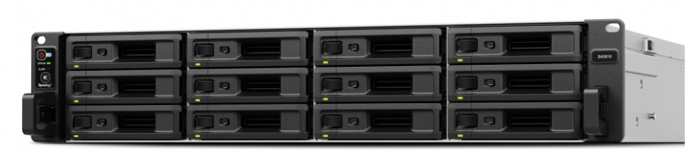 Servidores NAS | SYNOLOGY SA3410 — NAS, 12 Bahías, Intel Xeon D-1541, 16GB RAM, SAS, SATA III, máx 216TB ― No Incluye Disco