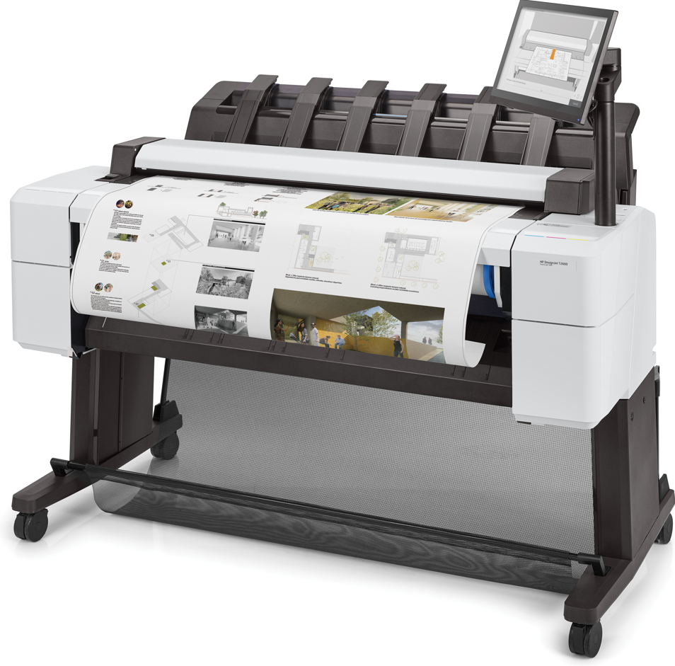 Plotter | HP 3XB78A — Plotter Designjet T2600 36", Color, Inyección de Tinta, Print