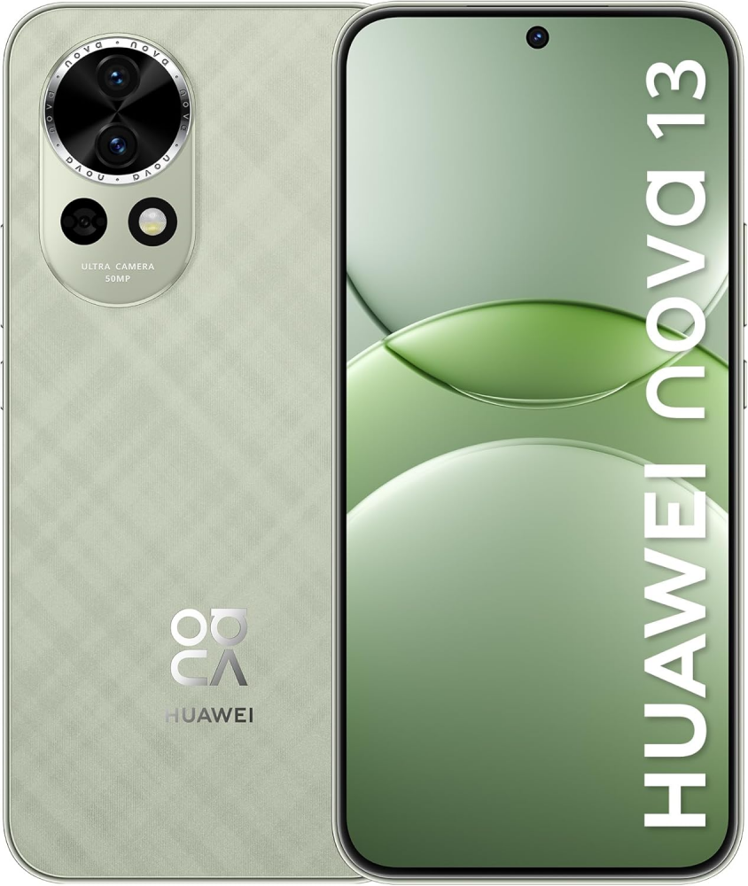 Celulares | HUAWEI 51098CYC — Nova 13 6.7" Dual SIM, 256GB, 12GB RAM, Verde