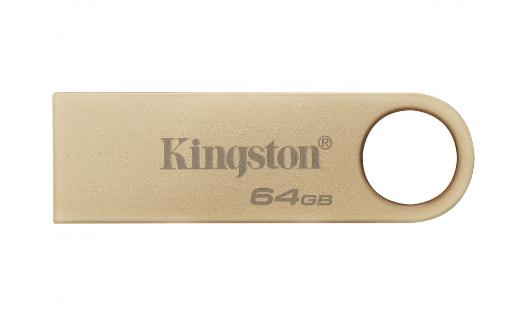 Memorias USB | KINGSTON DTSE9G3/64GB — Memoria USB , 64GB, USB-A 3.0, Lectura 220MB/s, Escritura 100MB/s, Dorado