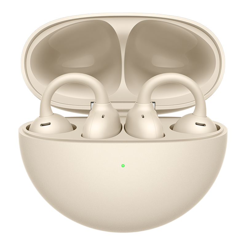 Audífonos Intrauriculares | HUAWEI Huawei_Freeclip_Beige — Audífonos Intrauriculares con Micrófono FreeClip, Inalámbrico, Bluetooth, USB-C, Beige
