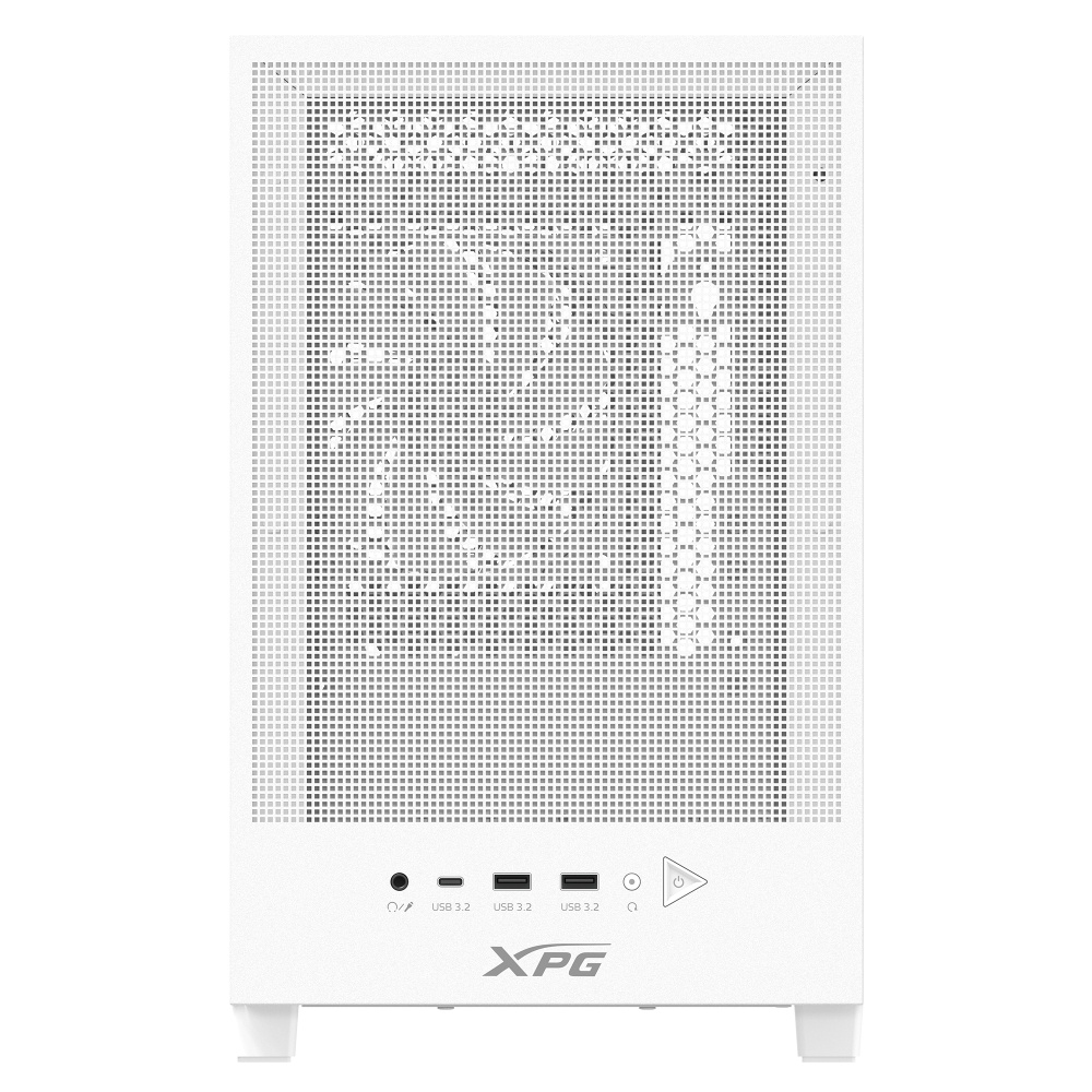Gabinetes | XPG VALORMESHNANOMAA-WHCWW — Gabinete VALOR MESH, Midi-Tower, Micro-ATX/Mini-ITX, USB 3.0, sin Fuente, 1 Ventilador Instalado, Blanco