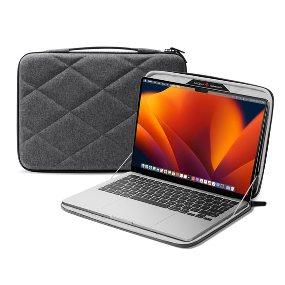Fundas para MacBook | TWELVE SOUTH 43070 — Funda SuitCase para MacBook Pro/Air 13", Gris
