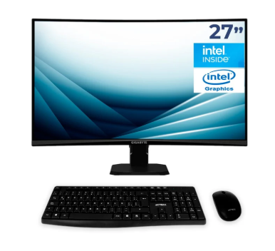 Mini PC's | GIGABYTE MPBG-N116GB256MTM — Mini PC Brix, Intel N100, 16GB, 256GB SSD, Windows 11 Home