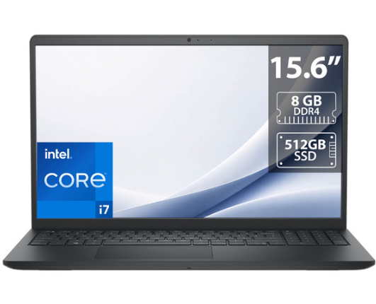Laptops | DELL DEL884116696032B-ROW — Laptop DC15250, 15.6" 1920x1080 Full HD Táctil, Intel Core 7 i7-1355U, 8GB, 512GB SSD, Windows 11 Home, Inglés