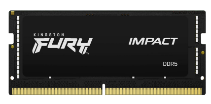 Memorias RAM para Laptop | KINGSTON KF556S40IBK2-64 — Kit Memoria RAM para Laptop Fury Impact DDR5 DDR5, 5600MHz, 64GB ( 2 x 32GB ), Non-ECC, CL40, 262-pin SO-DIMM, XMP