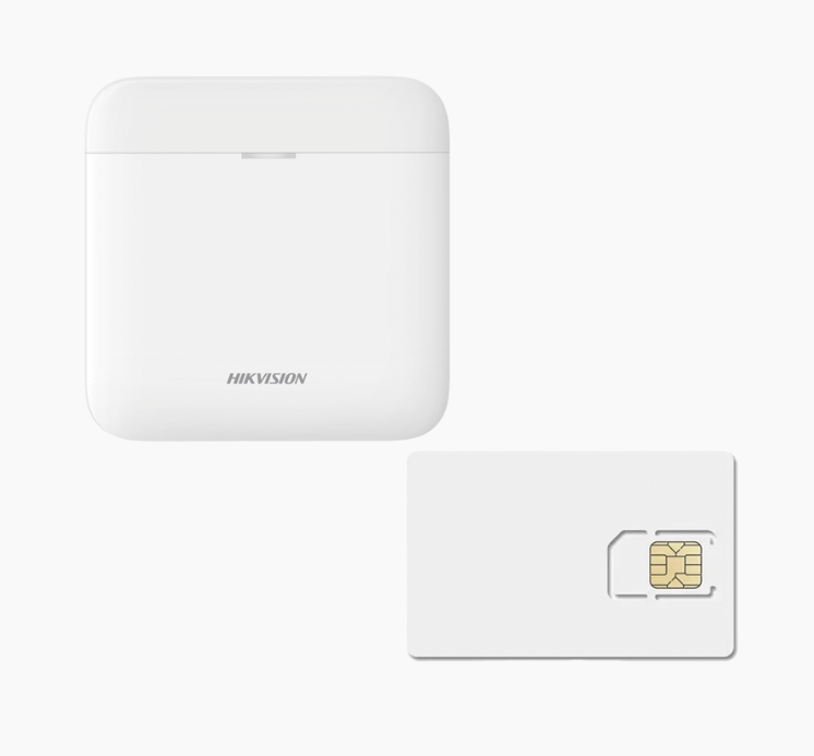 Kits de Alarma | HIKVISION AXPRO-KIT-GSM-1Y — Kit Sistema de Alarma , Inalámbrico, 48 Zonas de Alarma, con Panel de Control