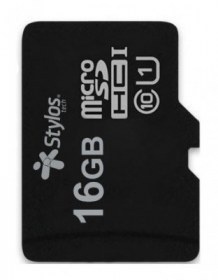 Memorias Flash | STYLOS STMSDS2B — Memoria Flash , 16GB MicroSDHC UHS-I Clase 10