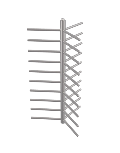 Puertas de Cortesía y Torniquetes | HIKVISION H44X0-POLE/DM60 — Torniquete de Altura Completa , Acero Inoxidable