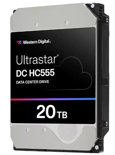Discos Duros para Servidores | WESTERN DIGITAL WUH722020CLE6L4 — Disco Duro para Servidor Ultrastar 3.5", 20TB, SATA III, 7200RPM, 6 Gbit/s