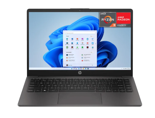 Laptops | HP 245-R316512 — Laptop 245, 14" 1366x768 HD, AMD Ryzen 3 7330U, 16GB, 512GB SSD, Windows 11 Home, Español