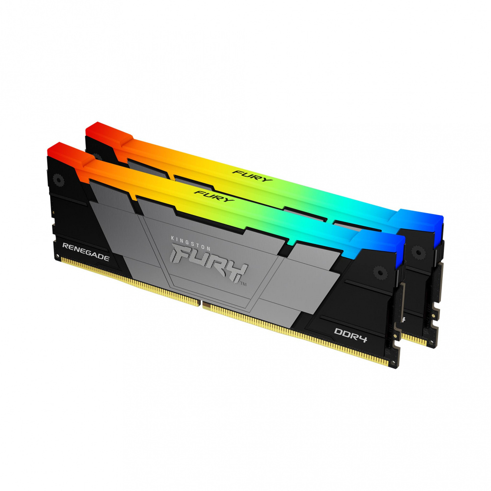 Memorias RAM para PC | KINGSTON KF432C16RB2AK2/16 — Kit Memoria RAM DDR4, 3200MHz, 16GB - 2 x 8GB, CL16, XMP, Gris