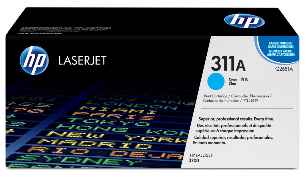 Tóner | HP Q2681A — Tóner 311A Cian, 6.000 Páginas