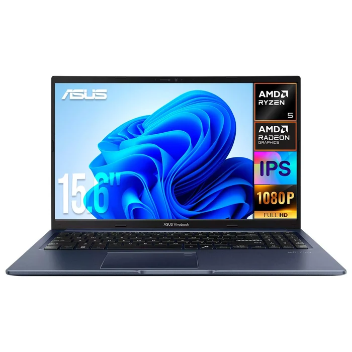 Laptops | ASUS 90NB1841-M00BK0 — Laptop Vivobook 15 D1502NAQ, 15.6" 1920x1080 Full HD, AMD Ryzen 5 150, 8GB, 512GB SSD, Windows 11 Home, Español