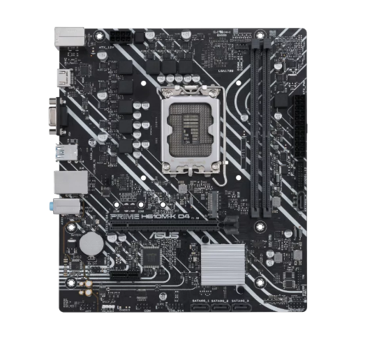 Tarjetas Madre | ASUS H610M-KD4-CSM — Tarjeta Madre , Micro-ATX, LGA 1700, Intel H610, 64GB DDR4, HDMI para Intel