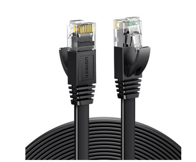 Cables Patch | UGREEN 50173 — Cable Patch Plano Cat6a RJ-45 Macho - RJ-45 Macho, 1 Metro, Negro