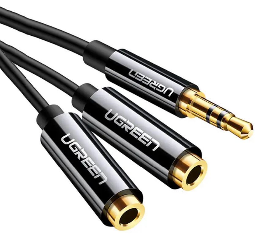 Adaptadores Audio AUX | UGREEN 20816 — Adaptador de Audio 3.5mm Macho - 3.5mm Hembra