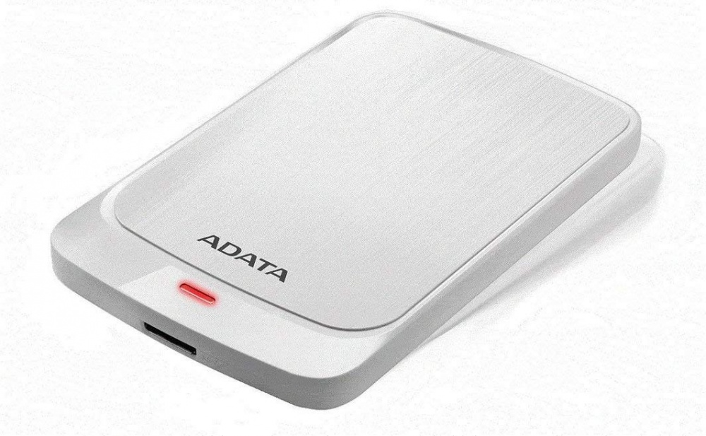 Discos Duros Externos | ADATA AHV320-1TU31-CWH — Disco Duro Externo HV320, 1TB, USB 3.1, Blanco - para Mac/PC