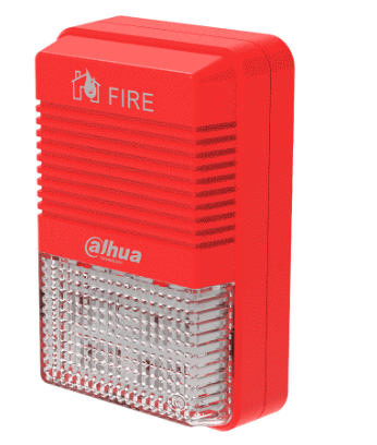 Sirenas | DAHUA DHI-HY-1500 — Sirena con Estrobo HY-1500, para Interior, Alámbrico, 115dB