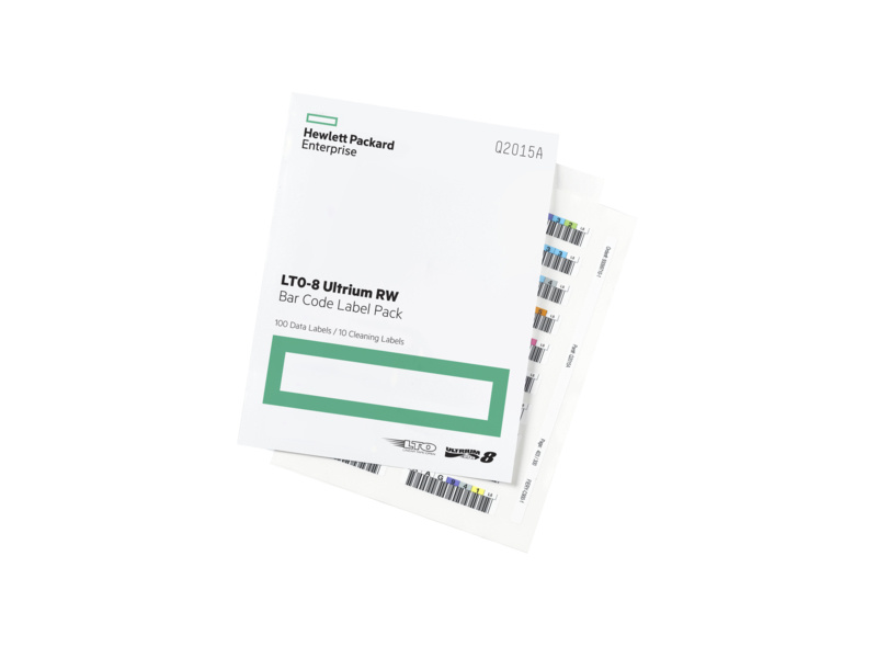 Etiquetas Adhesivas | HP ENTERPRISE Q2015A — HPE Etiquetas Adhesivas para LTO-8 Ultrium RW, 100 Piezas