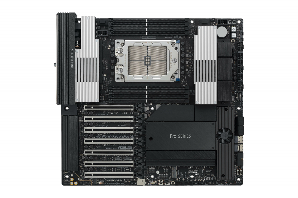 Tarjetas Madre | ASUS 90MB1FW3-MUVAY0 — Tarjeta Madre Pro WS WRX90E-SAGE SE, EEB, Socket sTR5, AMD WRX90, 2TB DDR5, para AMD