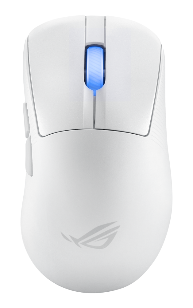 Mouse | ASUS 90MP02V0-BMAA10 — Mouse Gamer Ergonómico ROG Keris, Inalámbrico, Óptico, 36.000DPI, RF Wireless/Bluetooth/USB-A, Blanco