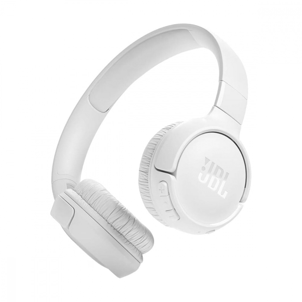 Audífonos | JBL JBL TUNE 520BT WHI — Audífonos con Micrófono Tune 520BT, Bluetooth, Inalámbrico, USB-C, Blanco