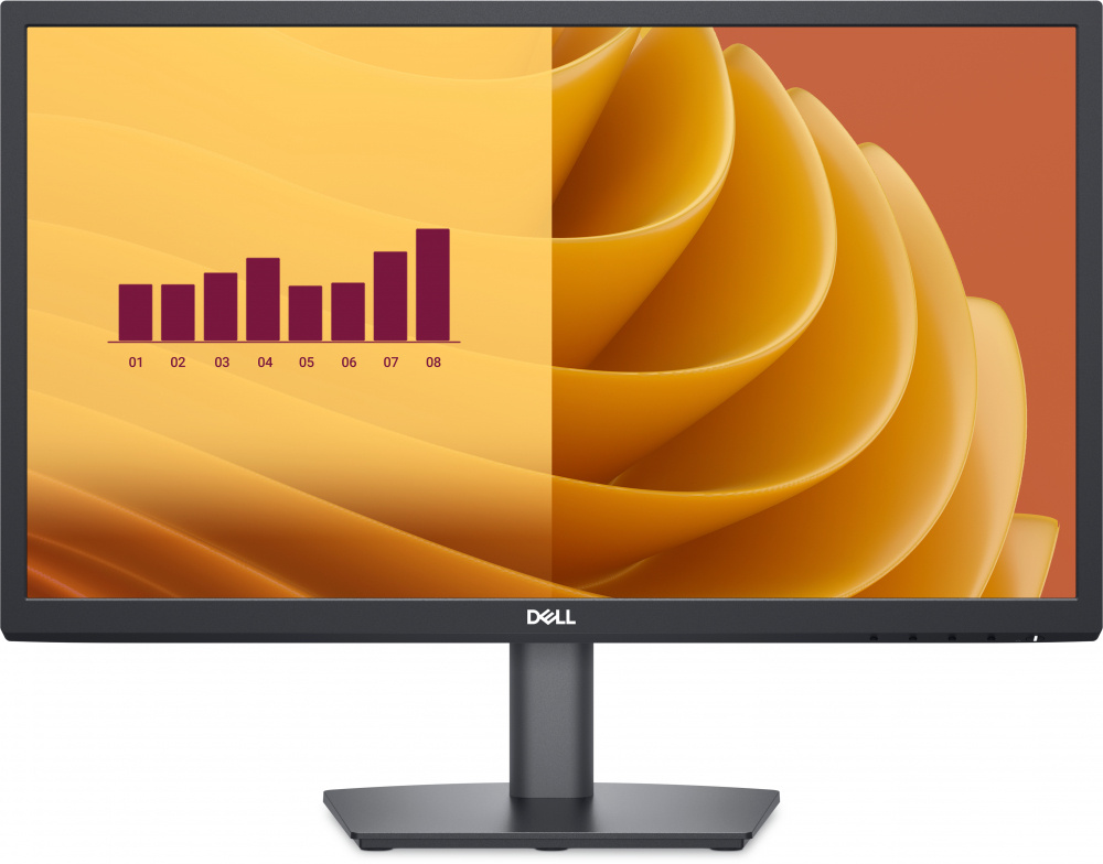 Monitores | DELL DELL-E2225H — Monitor E2225H LCD VA 21.4", 1920x1080 Full HD, 75Hz, DisplayPort, Negro