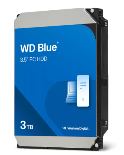 Discos Duros Internos para PC | WESTERN DIGITAL WD30EZAX — Disco Duro Interno Blue 3.5", 3TB, SATA III, 6 Gbit/s, 5400RPM, 256MB Caché