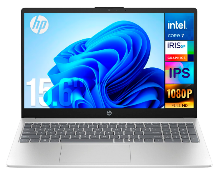 Laptops | HP B4HN8UA#ABA-ROW — Laptop 15-fd0127dx, 15.6" 1920x1080 Full HD Táctil, Intel Core i7-1355U, 16GB, 512GB SSD, Windows 11 Home, Inglés