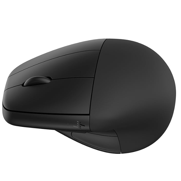 Mouse | HP 6H1A5AA — Mouse Ergonómico , Inalámbrico, Óptico, 4.000DPI, Bluetooth/USB-A, Negro