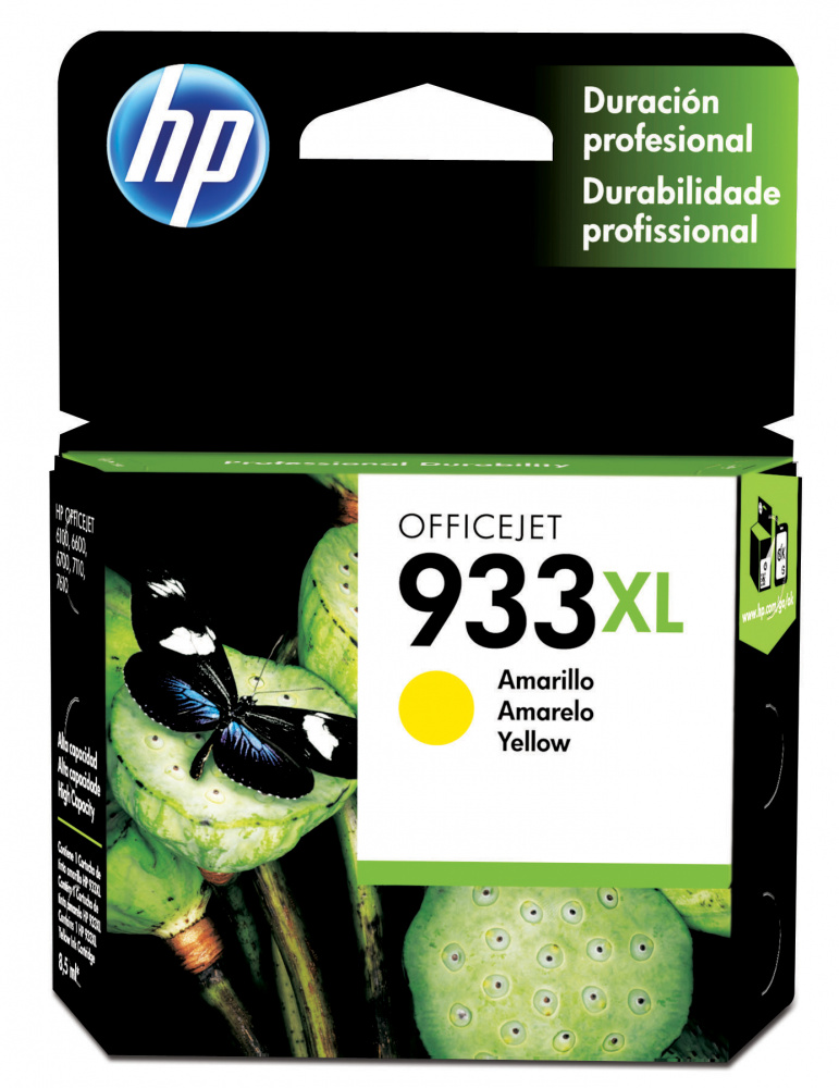 Cartuchos | HP CN056AL — Cartucho 933XL Amarillo Original, 825 Páginas
