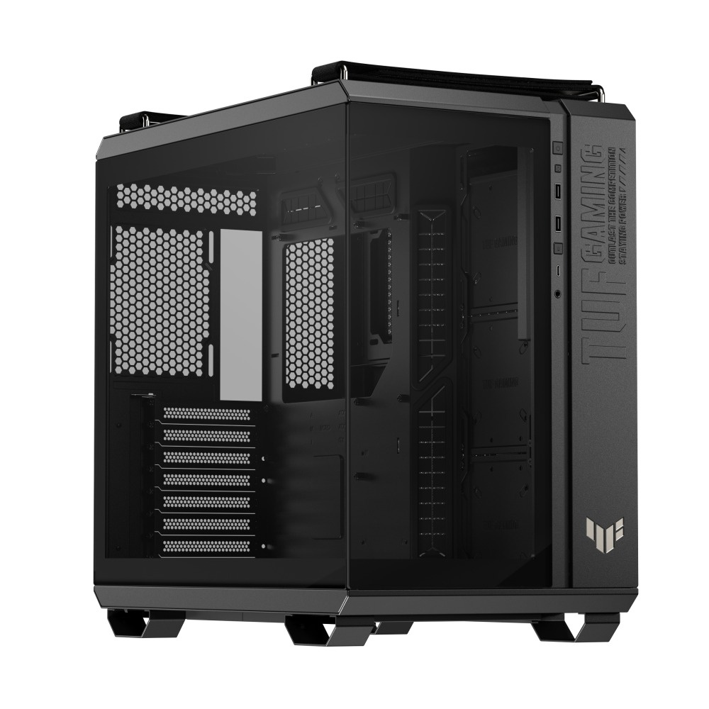 Gabinetes | ASUS 90DC0090-B08020 — Gabinete TUF Gaming GT502 Horizon, Midi-Tower, ATX/Micro-ATX/ITX, USB 3.0, sin Fuente, sin Ventiladores Instalados, Negro