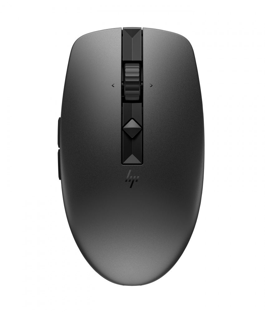 Mouse | HP 6E6F0AA — Mouse 715, Inalámbrico, Óptico, 3.000DPI, RF Inalámbrico/Bluetooth, Negro