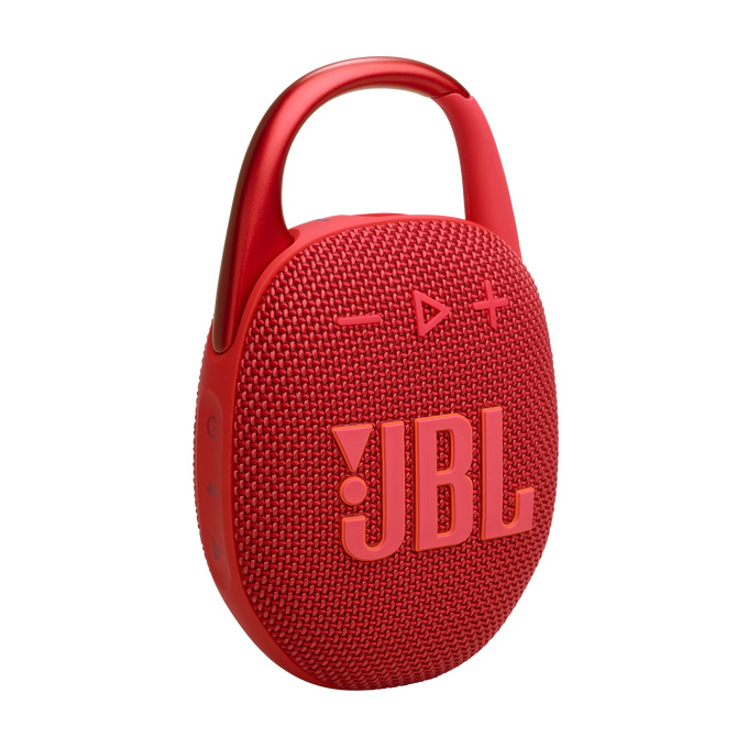 Bocinas Portátiles | JBL JBLCLIP5REDAM — Bocina Portátil Clip 5, Bluetooth, Inalámbrico, USB-C, 7W, Rojo - Resistente al Agua