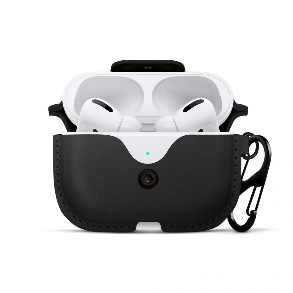 Accesorios Apple Music | TWELVE SOUTH 24807 — Funda AirSnap para AirPods PRO, Negro