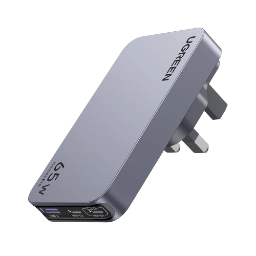 Cargadores de Dispositivos Móviles | UGREEN 25356 — Cargador de Pared , 65W, 20V, 1 x USB-A 2 x USB-C