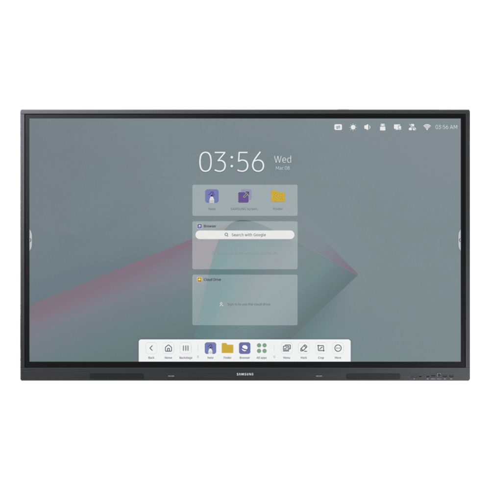 Pantallas Interactivas | SAMSUNG WA86F — Pantalla Interactiva 86", 3840x2160 4K Ultra HD, WiFi