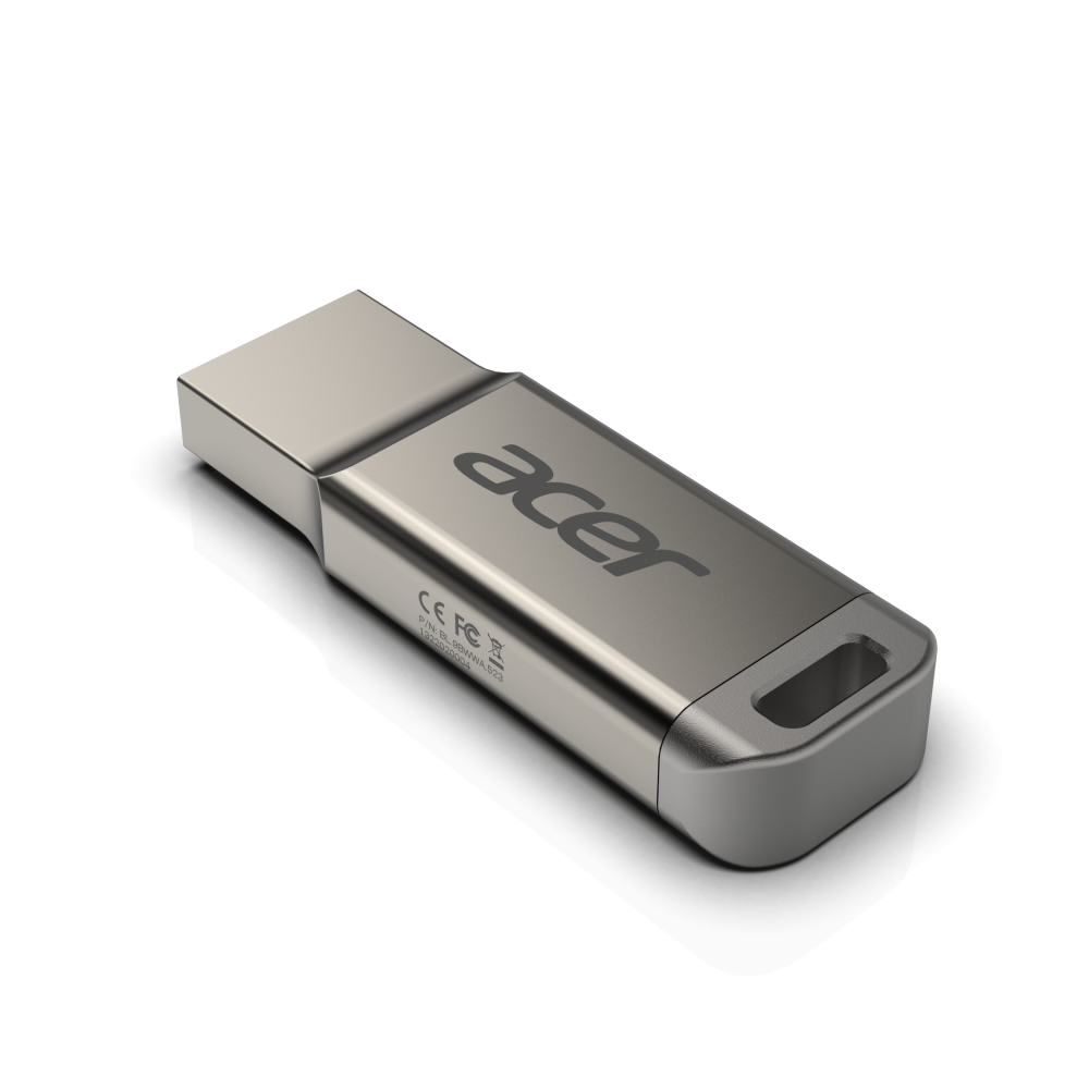 Memorias USB | ACER BL.9BWWA.579 — Memoria USB UM310, 16GB, USB-A 3.0, Lectura 120MB/s, Escritura 90MB/s, Plata