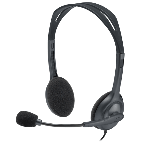 Audífonos | LOGITECH 981-000612-BK — Audífonos con Micrófono H111, Alámbrico, 3.5mm, Negro