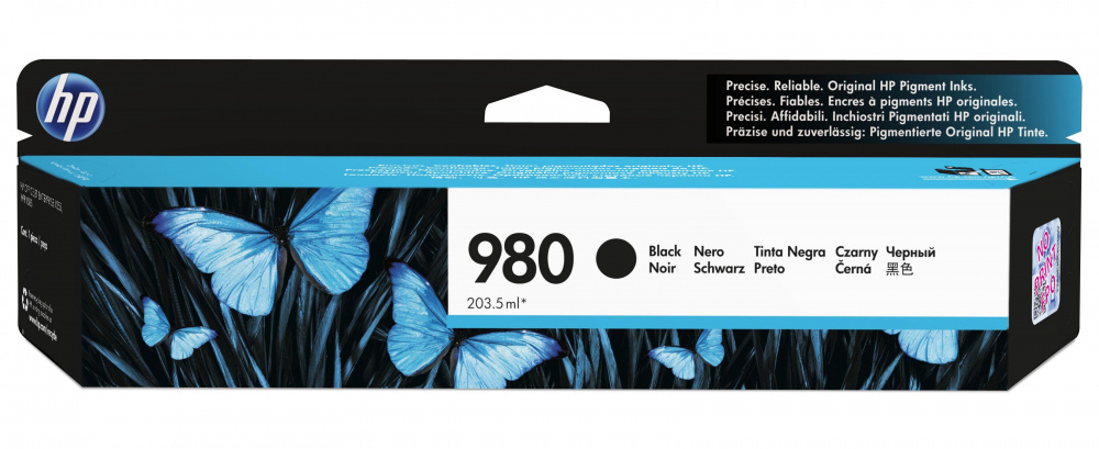 Cartuchos | HP D8J10A — Cartucho 980 Negro Original, 10.000 Páginas