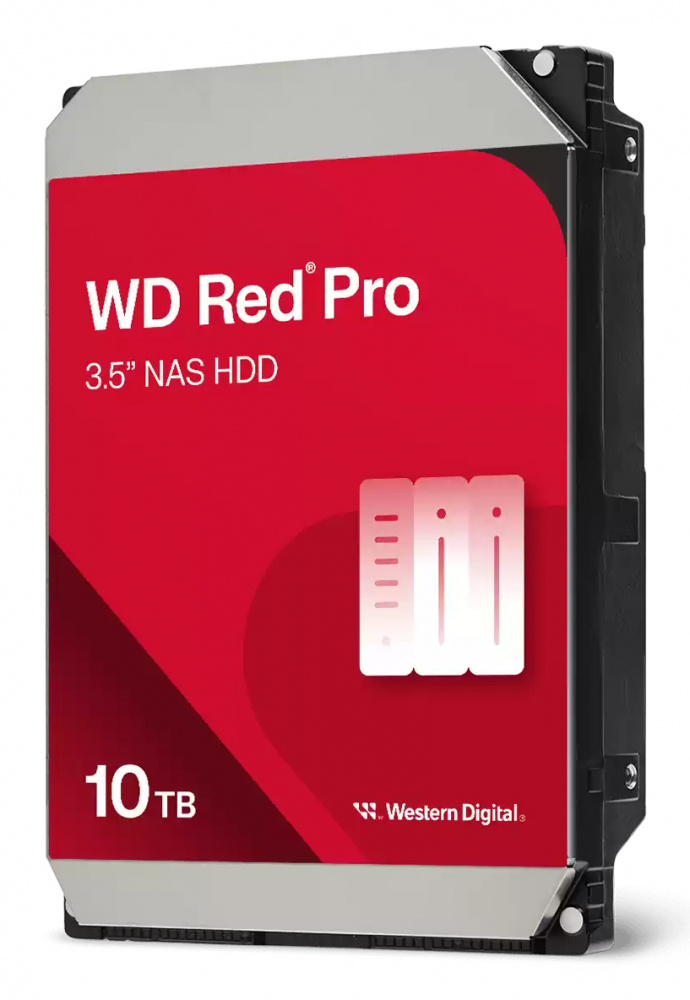 Discos Duros para NAS | WESTERN DIGITAL WD103KFBX — Disco Duro para NAS Red Pro 3.5", 10TB, SATA III, 6 Gbit/s, 7200RPM 512MB Caché