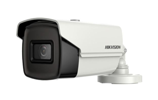 Cámaras de Seguridad CCTV | HIKVISION DS-2CE16U0T-IT3F — Cámara de Seguridad CCTV Bullet Turbo HD IR para Interiores/Exteriores , Alámbrico, 3840x2160 4K Ultra HD, Día/Noche