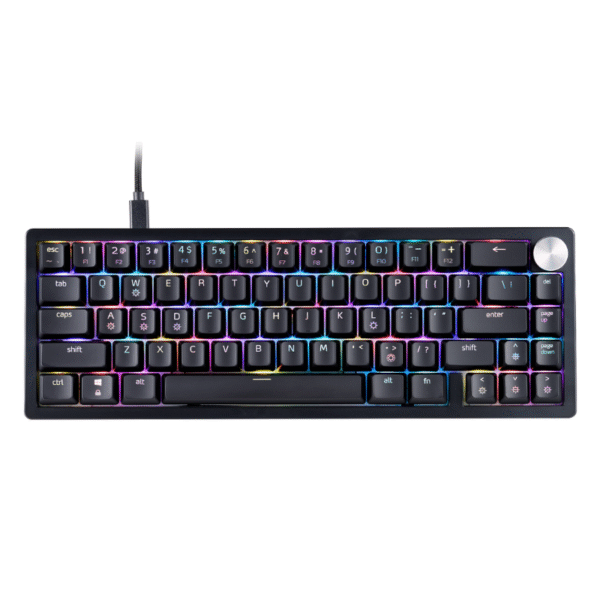 Teclados | XPG SORCERER MINIRD-BKCWW — Teclado Gamer SORCERER MINI LED RGB 65%, Teclado Mecánico, MX Red, Alámbrico, USB, Negro, Inglés